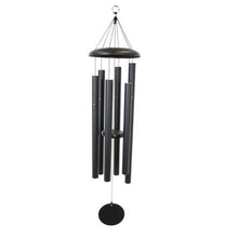 Load image into Gallery viewer, Wind River Chimes Proudly Handmade in Virginia, USA Black Corinthian Bells Chimes - 44"