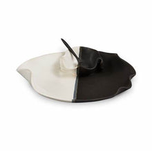 Load image into Gallery viewer, Hilborn Pottery Proudly Handmade in Ontario, CA Black & White Couple-Sized Ceramic Dip Set