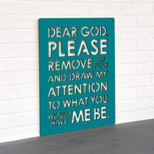 Load image into Gallery viewer, Spunky Fluff Proudly handmade in South Dakota, USA Dear God (Please Remove my Fear)