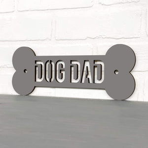 Spunky Fluff Proudly handmade in South Dakota, USA Small / Charcoal Gray Dog Dad