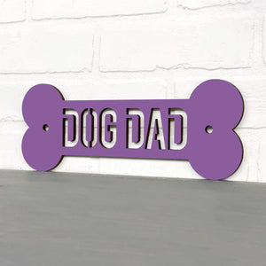 Spunky Fluff Proudly handmade in South Dakota, USA Small / Purple Dog Dad