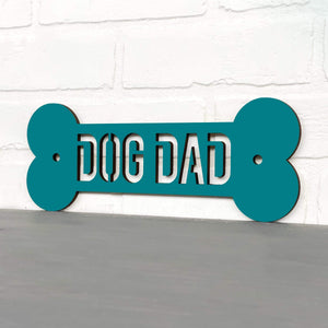 Spunky Fluff Proudly handmade in South Dakota, USA Small / Teal Dog Dad