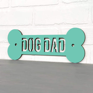 Spunky Fluff Proudly handmade in South Dakota, USA Small / Turquoise Dog Dad