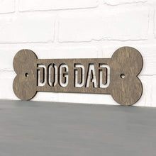Load image into Gallery viewer, Spunky Fluff Proudly handmade in South Dakota, USA Small / Weathered Brown Dog Dad