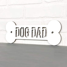 Load image into Gallery viewer, Spunky Fluff Proudly handmade in South Dakota, USA Small / White Dog Dad