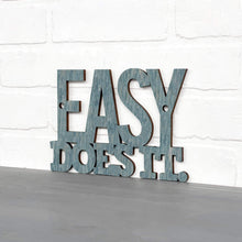 Load image into Gallery viewer, Spunky Fluff Proudly handmade in South Dakota, USA Small / Weathered Denim Easy Does It