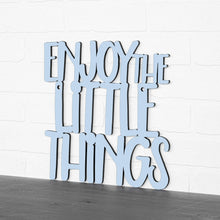 Load image into Gallery viewer, Spunky Fluff Proudly handmade in South Dakota, USA Medium / Powder Enjoy the Little Things