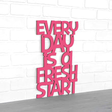 Load image into Gallery viewer, Spunky Fluff Proudly handmade in South Dakota, USA Every Day Is A Fresh Start