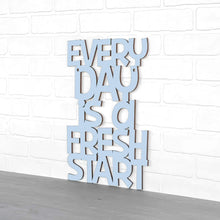 Load image into Gallery viewer, Spunky Fluff Proudly handmade in South Dakota, USA Every Day Is A Fresh Start