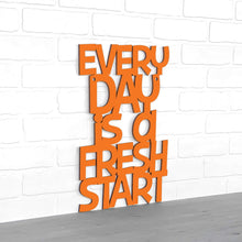 Load image into Gallery viewer, Spunky Fluff Proudly handmade in South Dakota, USA Every Day Is A Fresh Start