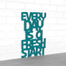 Load image into Gallery viewer, Spunky Fluff Proudly handmade in South Dakota, USA Every Day Is A Fresh Start