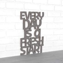 Load image into Gallery viewer, Spunky Fluff Proudly handmade in South Dakota, USA Every Day Is A Fresh Start