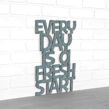 Load image into Gallery viewer, Spunky Fluff Proudly handmade in South Dakota, USA Every Day Is A Fresh Start