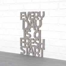 Load image into Gallery viewer, Spunky Fluff Proudly handmade in South Dakota, USA Every Day Is A Fresh Start