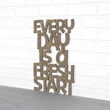 Load image into Gallery viewer, Spunky Fluff Proudly handmade in South Dakota, USA Every Day Is A Fresh Start