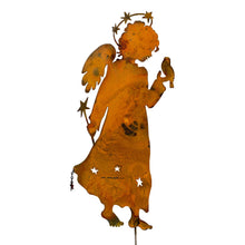 Load image into Gallery viewer, Prairie Dance Proudly Handmade in South Dakota, USA Eye on the Sparrow Decorative Garden Stake Angel