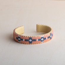 Load image into Gallery viewer, Etkie Jewelry Faith Beaded Glass Cuff- Small