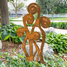 Load image into Gallery viewer, Prairie Dance Proudly Handmade in South Dakota, USA Fiddlehead Ferns - Garden Stake