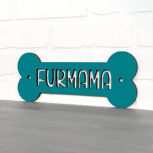 Load image into Gallery viewer, Spunky Fluff Proudly handmade in South Dakota, USA Small / Teal Fur Mama