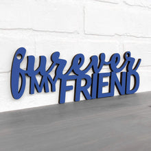 Load image into Gallery viewer, Spunky Fluff Proudly handmade in South Dakota, USA Small / Cobalt Blue Furever My Friend