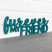 Load image into Gallery viewer, Spunky Fluff Proudly handmade in South Dakota, USA Small / Teal Furever My Friend