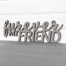 Load image into Gallery viewer, Spunky Fluff Proudly handmade in South Dakota, USA Small / Weathered Gray Furever My Friend