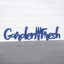 Load image into Gallery viewer, Spunky Fluff Proudly handmade in South Dakota, USA Cobalt Blue Garden Fresh