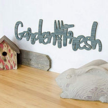 Load image into Gallery viewer, Spunky Fluff Proudly handmade in South Dakota, USA Weathered Denim Garden Fresh