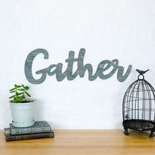 Load image into Gallery viewer, Spunky Fluff Proudly handmade in South Dakota, USA Weathered Denim Gather