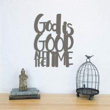 Load image into Gallery viewer, Spunky Fluff Proudly handmade in South Dakota, USA Medium / Charcoal Gray God Is Good All The Time