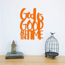 Load image into Gallery viewer, Spunky Fluff Proudly handmade in South Dakota, USA Medium / Orange God Is Good All The Time