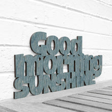 Load image into Gallery viewer, Spunky Fluff Proudly handmade in South Dakota, USA Medium / Weathered Denim Good Morning Sunshine