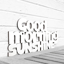 Load image into Gallery viewer, Spunky Fluff Proudly handmade in South Dakota, USA Medium / White Good Morning Sunshine