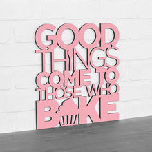 Load image into Gallery viewer, Spunky Fluff Proudly handmade in South Dakota, USA "Good Things Come to Those Who Bake" Wall Décor
