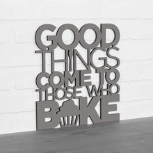 Load image into Gallery viewer, Spunky Fluff Proudly handmade in South Dakota, USA "Good Things Come to Those Who Bake" Wall Décor