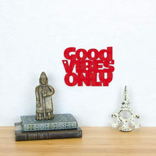 Load image into Gallery viewer, Spunky Fluff Proudly handmade in South Dakota, USA Small / Red Good Vibes Only