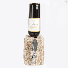Load image into Gallery viewer, Funky Rock Proudly Handmade in Maine, USA Tan Dispenser Granite Beverage Dispenser