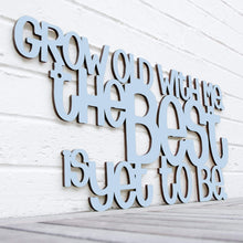 Load image into Gallery viewer, Spunky Fluff Proudly handmade in South Dakota, USA Medium / Powder Grow Old With Me