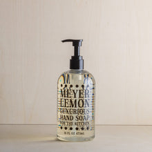 Load image into Gallery viewer, Greenwich Bay Trading Co. Proudly Handmade in North Carolina, USA Meyer Lemon / Kitchen Soap Hand Soap for the Kitchen