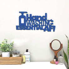 Load image into Gallery viewer, Spunky Fluff Proudly handmade in South Dakota, USA Small / Cobalt Blue Hand Washing Essential AF!