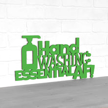 Load image into Gallery viewer, Spunky Fluff Proudly handmade in South Dakota, USA Small / Grass Green Hand Washing Essential AF!