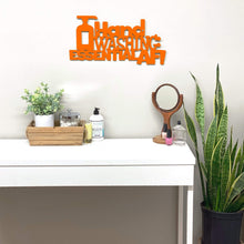 Load image into Gallery viewer, Spunky Fluff Proudly handmade in South Dakota, USA Small / Orange Hand Washing Essential AF!