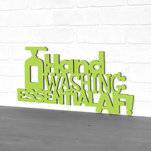 Load image into Gallery viewer, Spunky Fluff Proudly handmade in South Dakota, USA Small / Pear Green Hand Washing Essential AF!