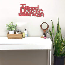 Load image into Gallery viewer, Spunky Fluff Proudly handmade in South Dakota, USA Small / Weathered Red Hand Washing Essential AF!