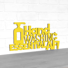 Load image into Gallery viewer, Spunky Fluff Proudly handmade in South Dakota, USA Small / Yellow Hand Washing Essential AF!