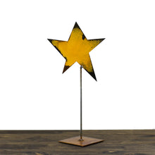 Load image into Gallery viewer, Prairie Dance Proudly Handmade in South Dakota, USA Tall Handcrafted Steel Decorative Stars
