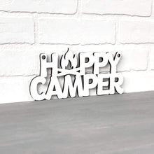 Load image into Gallery viewer, Spunky Fluff Proudly handmade in South Dakota, USA Happy Camper
