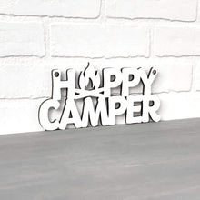 Load image into Gallery viewer, Spunky Fluff Proudly handmade in South Dakota, USA Happy Camper