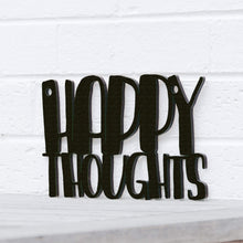 Load image into Gallery viewer, Spunky Fluff Proudly handmade in South Dakota, USA Small / Black Happy Thoughts