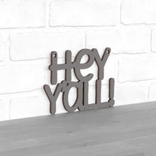 Load image into Gallery viewer, Spunky Fluff Proudly handmade in South Dakota, USA Small / Charcoal Gray Hey Y'all